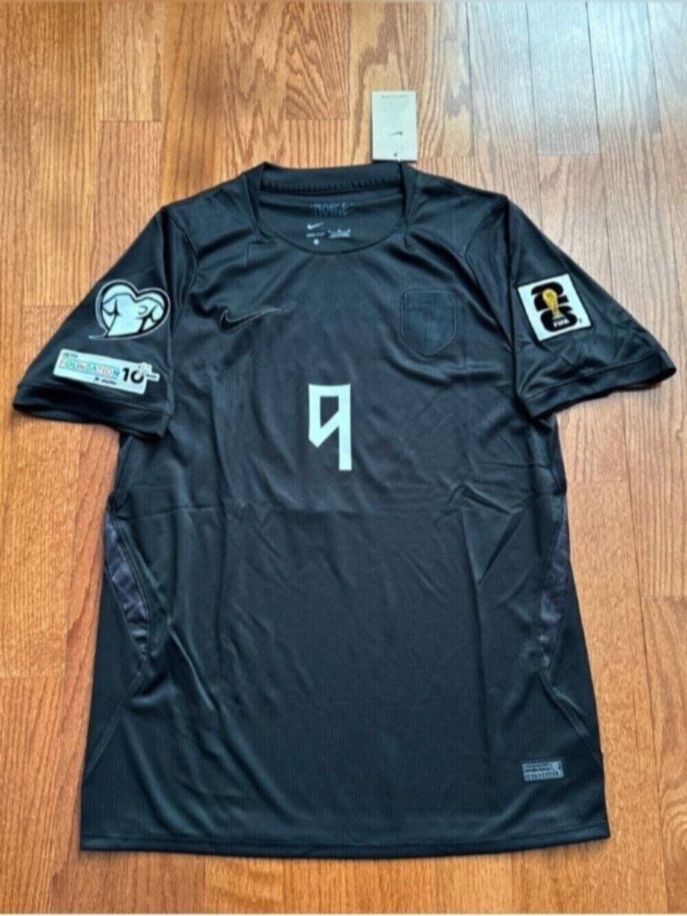 Norway Away Black Jersey Braut Haaland #9 World Cup 2026